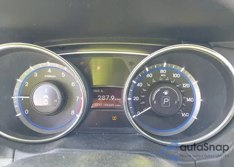 2013 Hyundai Sonata Gls z USA, uszkodzony, nr VIN 5NPEB4AC1DH550347